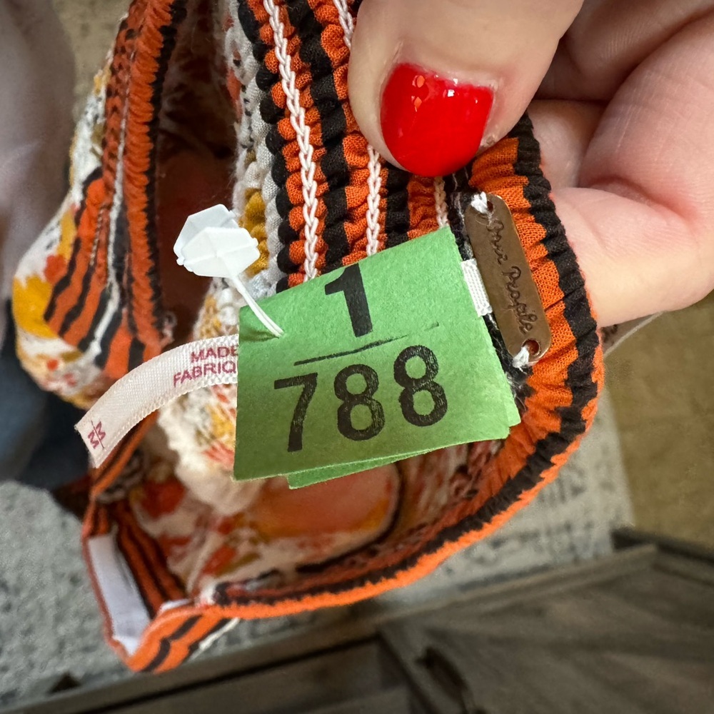 Free People Golden Dreams Strapless Dress - Picture 9 of 12